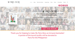 Desktop Screenshot of myparisstory-thebook.com